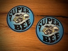 2x Super Bee Aufkleber Dodge Coronet Charger Muscle Car V8 Hemi Mopar USA #080