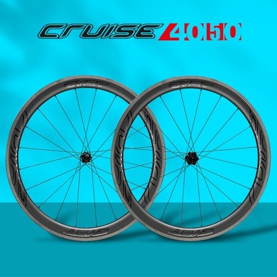 700C Rennrad Räder Felgenbremse Tubeless Clincher Wheelset 40mm/50mm für HG XDR