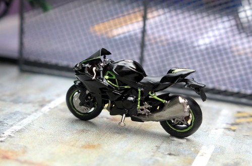 1/64 3D PRINT SEXY GIRL Cyberpunk motorcycle GTA5 fit 1:64 Mini street Sand - Picture 34 of 68
