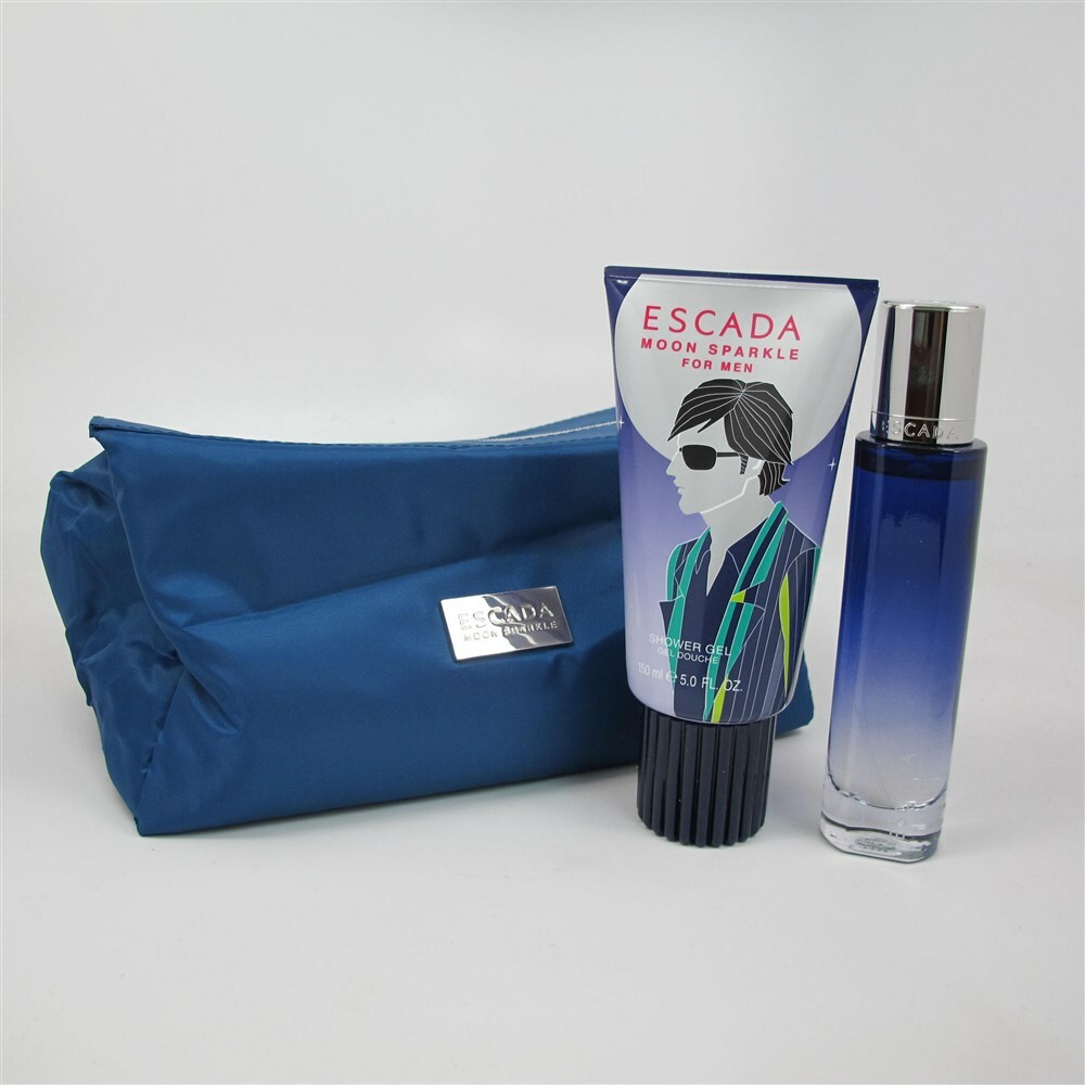 MOON SPARKLE for Men by Escada # Pc Set: 1.6 oz EDT Spray