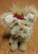 HASBRO FURREAL FRIENDS YORKIE WITH PINK BOW TEACUP PUPS 2007 INTERACTIVE DOG