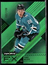 2021-22 Upper Deck Synergy FX Green Timo Meier 131/199 #H1R1J