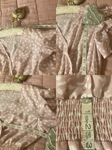 Vintage Style Hippy Boho Fairy Flutter Sleeve Ruffled Gypsy Festival Maxi Dress - Picture 19 of 23