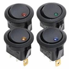 12V Low Profile Toggle Switch