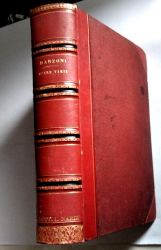 MANZONI - Opere varie - NARDI - 1845 - - Foto 6 di 22