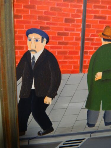 Quadro Henry DIECKMANN - Scena di strada parigina - Rue les Halles - Pissoir - Foto 8 di 10