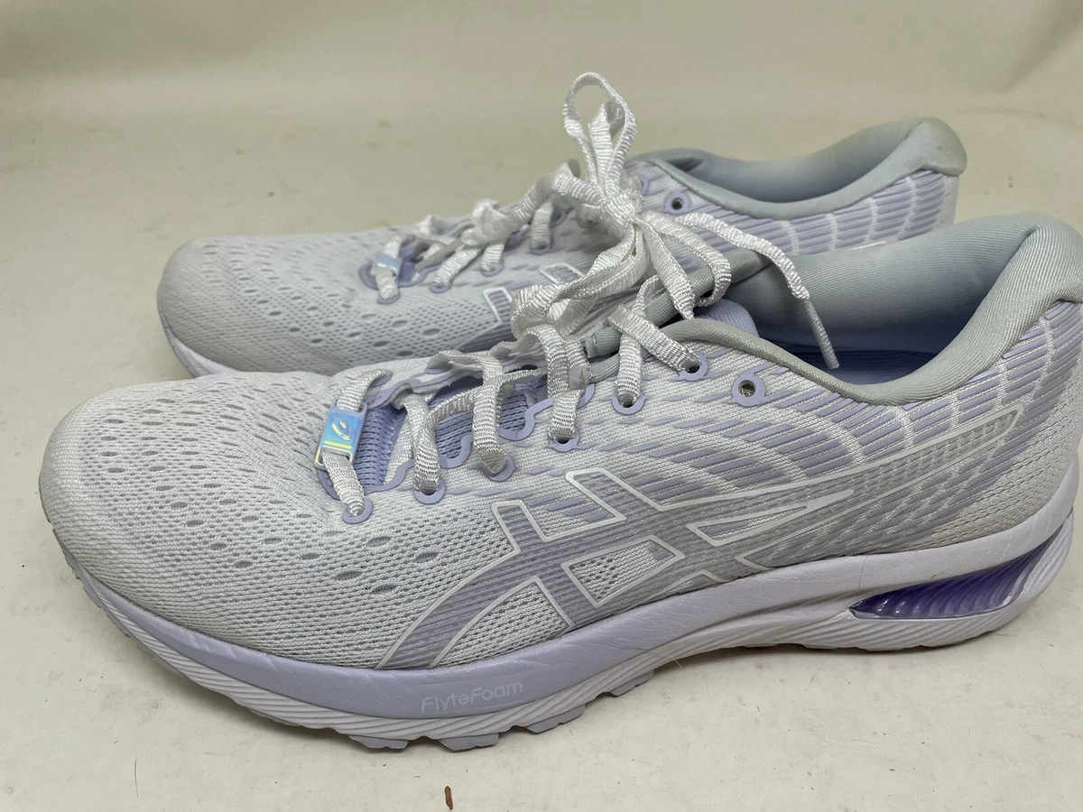 Asics Gel Cumulus 22 White Lilac Opal 1012B135 Running Shoes
