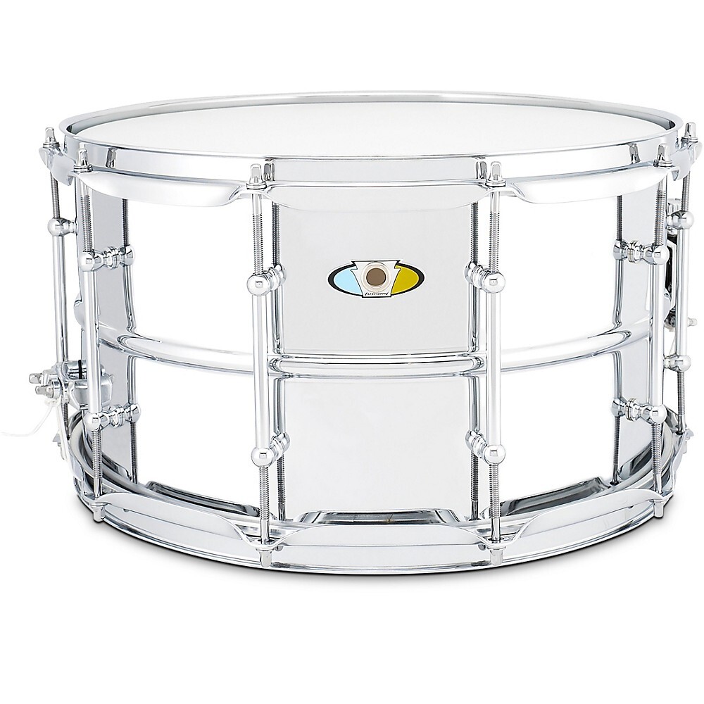 Стальной малый барабан Ludwig Supralite 14 x 8 дюймов.