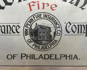 Available for immediate delivery Vintage Sign William Penn