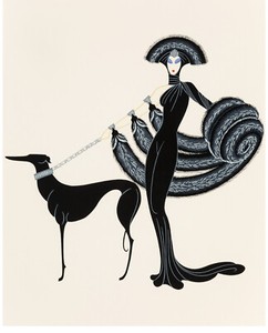 Erte Symphony in Black | eBay