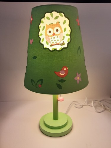 Circo Luv 'N Nature Owl Nursery Or Childs Room Lamp - Imagen 2 de 17