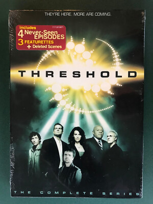 Threshold, Complete Series (4 DVDs + Slipcover) 2005, MINT, SEALED, Ohio seller