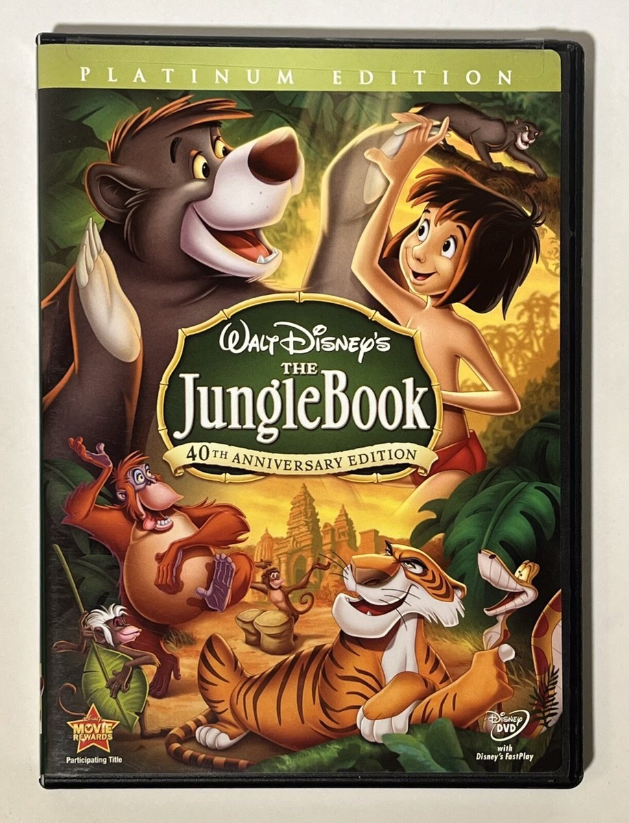 The Jungle Book (DVD, 2007, 2-Disc Set, 40th Anniversary The Jungle Book (DVD, 2007, 2-Disc Set, 40th Anniversary