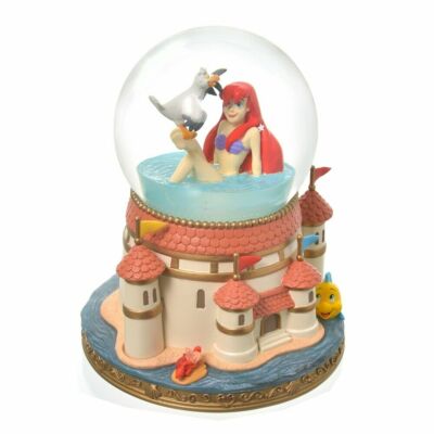 Disney Store アリエル スノードーム Disney store 2021 Ariel & Scuttle Snow Globe The Little Mermaid