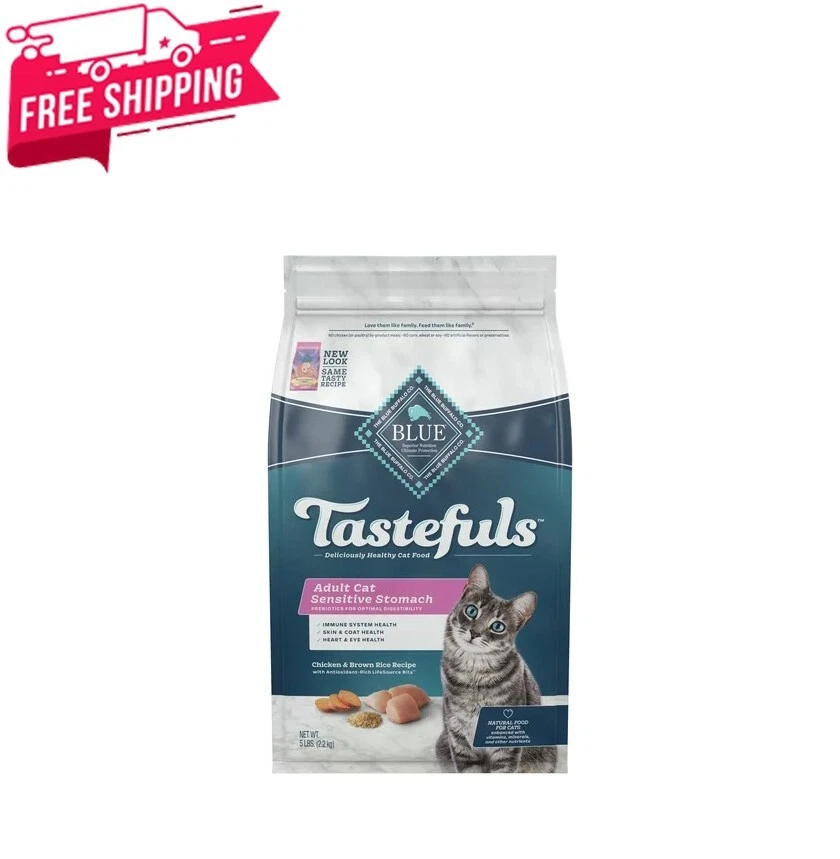 Cat food in cheap a blue bag
