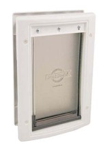 NEW PETSAFE PLASTIC PET DOOR - WHITE SMALL 1-15 LBS - MODEL HPA11-10966