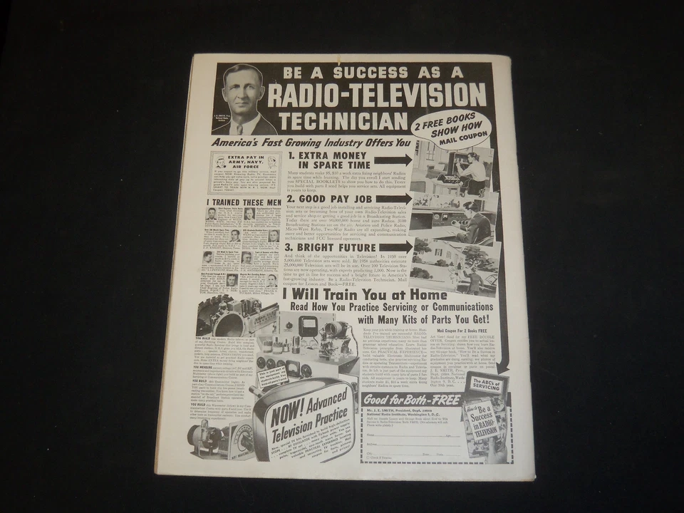 1952 NOV NIGHT AND DAY MAGAZINE-NICE COVER PHOTOS & INSIDE PHOTOS & ADS -ST 5318 - Image 2 of 2