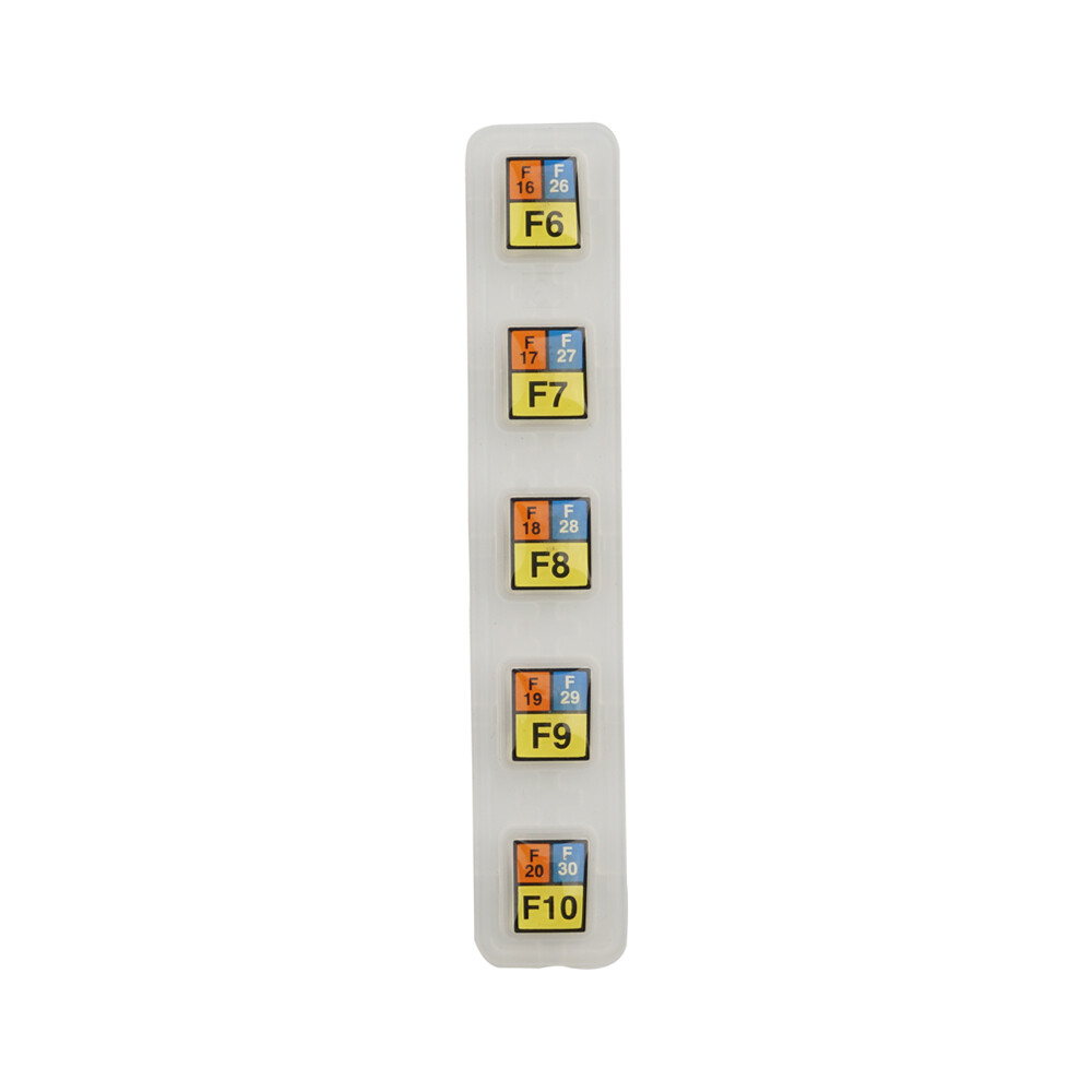 FG 600/ST9 SET 9 CHIAVI COMBINATE POLIGONALI CON SUPPORTO IN ABS