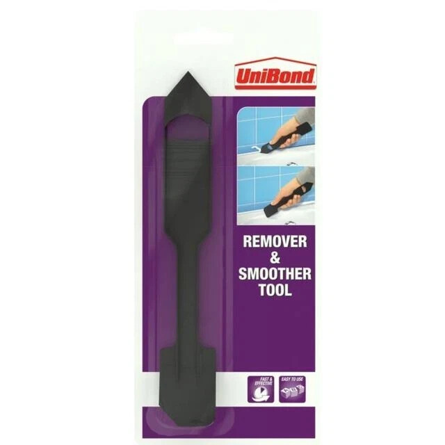 Unibond Silicone Mastic Sealant Remover & Smoother Tool Window Kitchen Bathroom