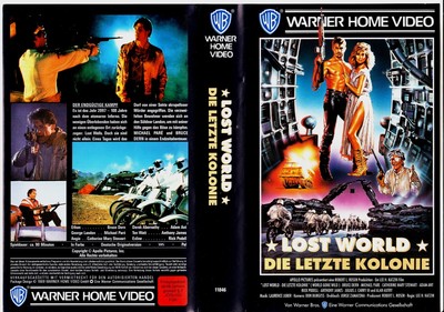 Vhs Fsk 18 Lost World Die Letzte Kolonie 1987 Michael Pare Ebay