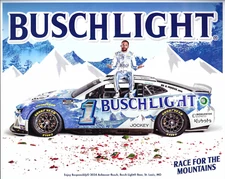2024 ROSS CHASTAIN "BUSCH LIGHT" #1 NASCAR CUP SERIES POSTCARD
