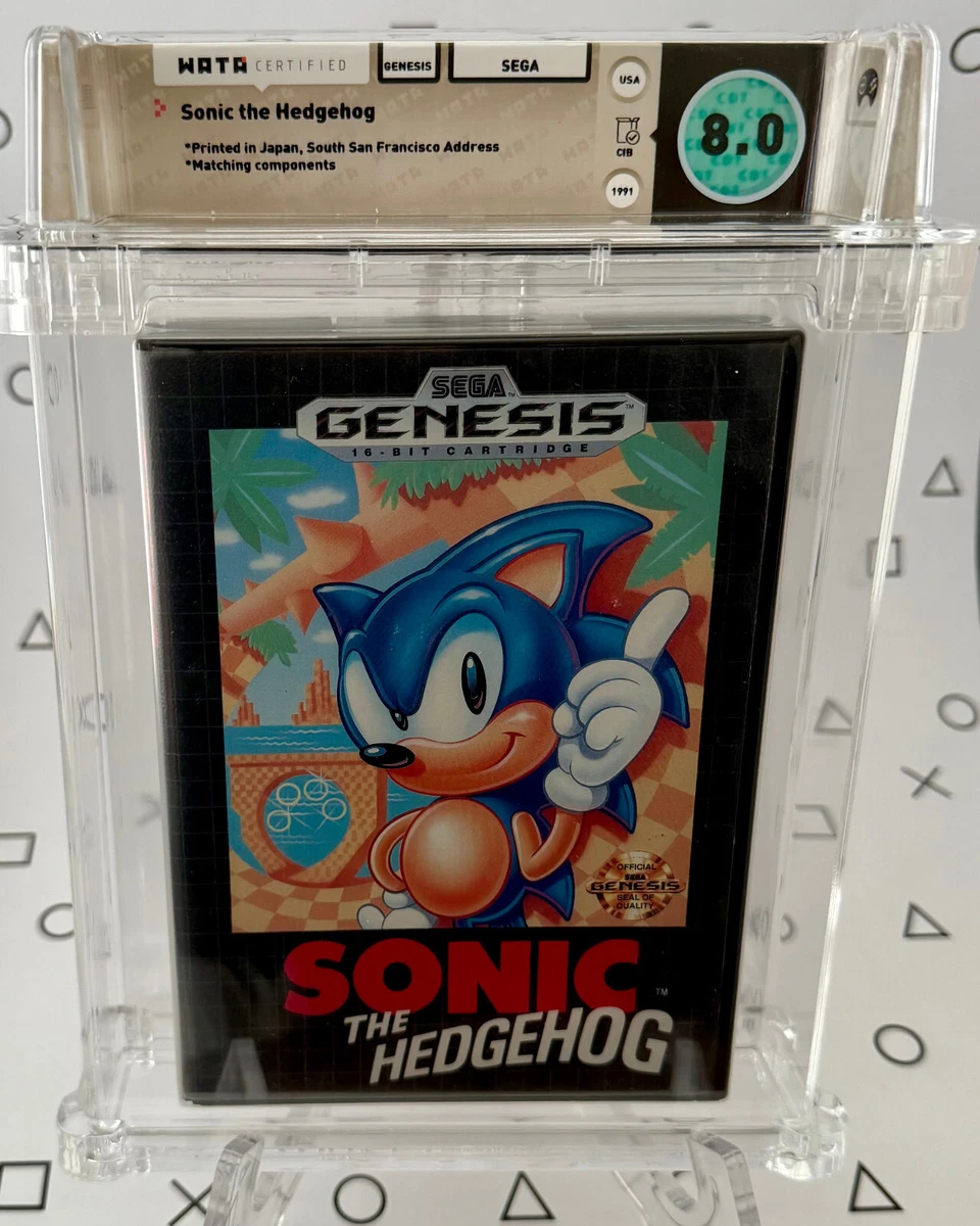 Sonic the Hedgehog Sega Genesis NTSC-J (Japan) Video Games for