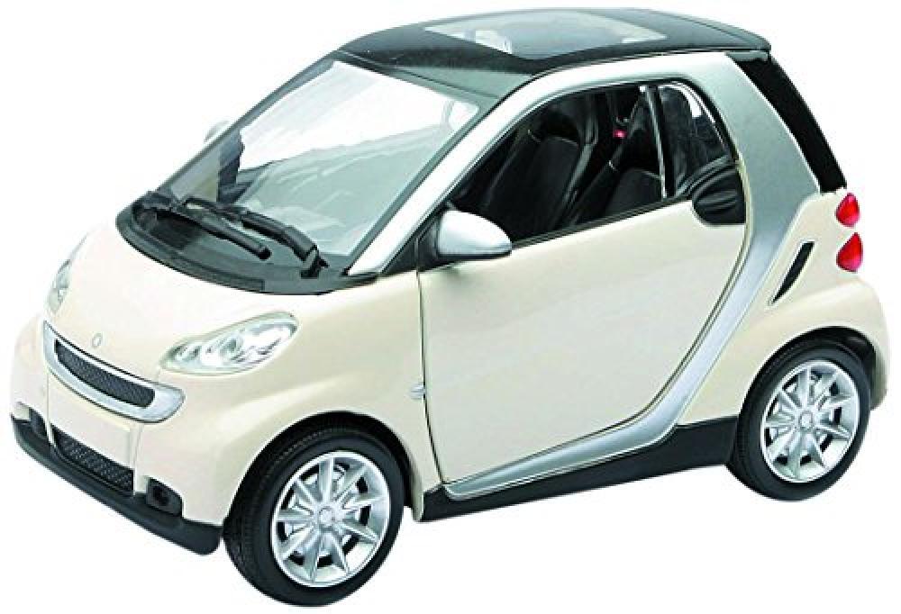 NewRay 71034 - Smart Fortwo, Bianco, Scala 1:24, Die Cast, Window Box - NUOVO