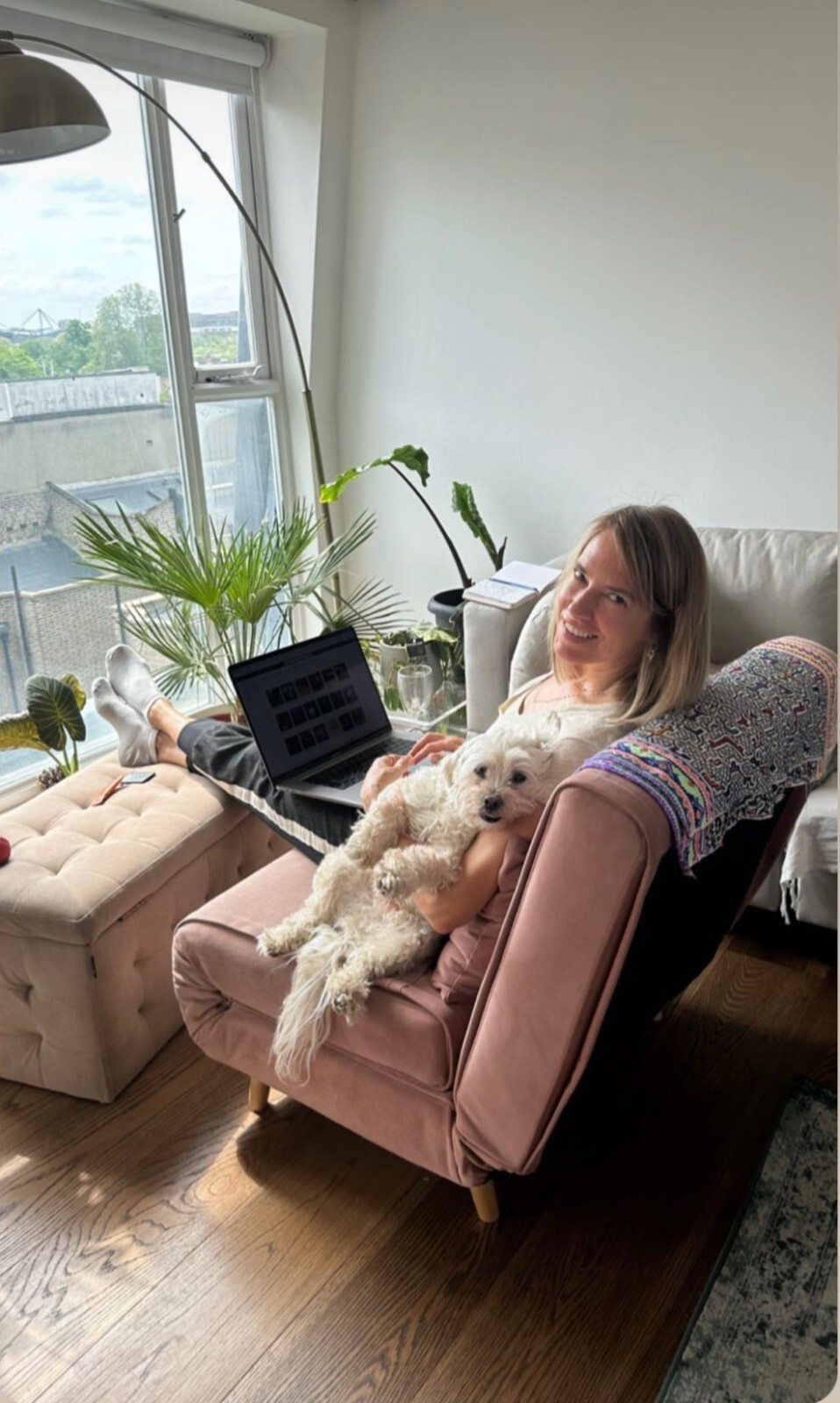 Haru Single Sofa Bed, Soft Pink Recycled Velvet Single Bed