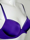 Calvin Klein F2892E-3IV Seductive Comfort Customized LIft Bra Purple Size 70D (K43