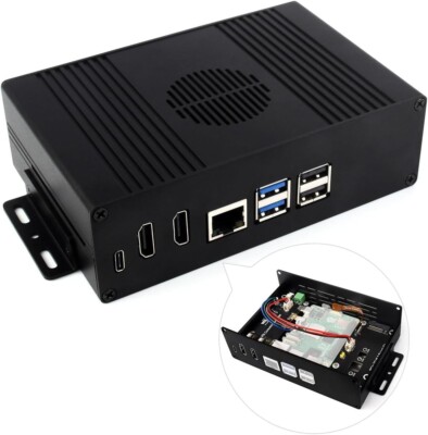 Pi5 Nvme Hdmi Case Mit Pcie Zu M.2 Adapter