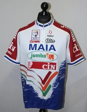 1996 Vintage Maia–Jumbo–CIN cycling team shirt Portugal Nalini Size 8