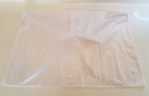 Montgomery Ward Medio Slip Grande L Marfil 24 en 1980 Slip Lace Ribete 8015 De colección - Imagen 9 de 15