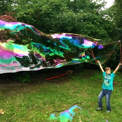 RIESEN-SEIFENBLASEN 2 x 5 liter = 10 liter Flüssigkeit geburtstag, kindergarten