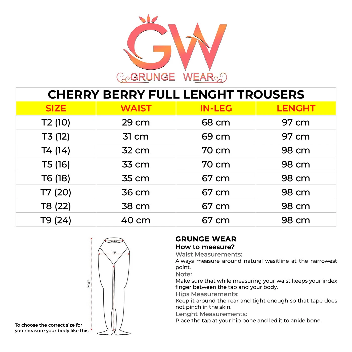 LADIES FULL LENGTH CHERRY BERRY TROUSER ELASTICATED WAIST PULL ON SUMMER PANTS