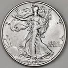 Photo of a 1937-S Walking Liberty Half Dollar from an eBay listing that sold on Jul 21, 2026