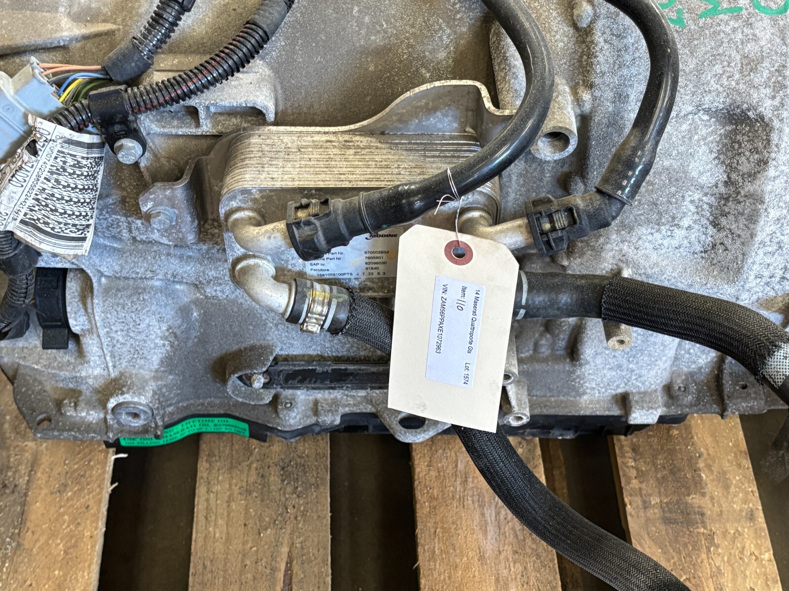 2014-2017 Maserati Quattroporte GTS RWD Transmission Gearbox 8HP-70X 1574 OEM