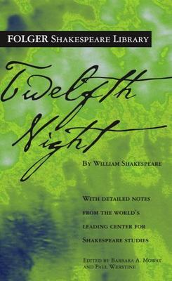 Twelfth Night; Folger Shakespeare- 9780743482776, William Shakespeare, paperback