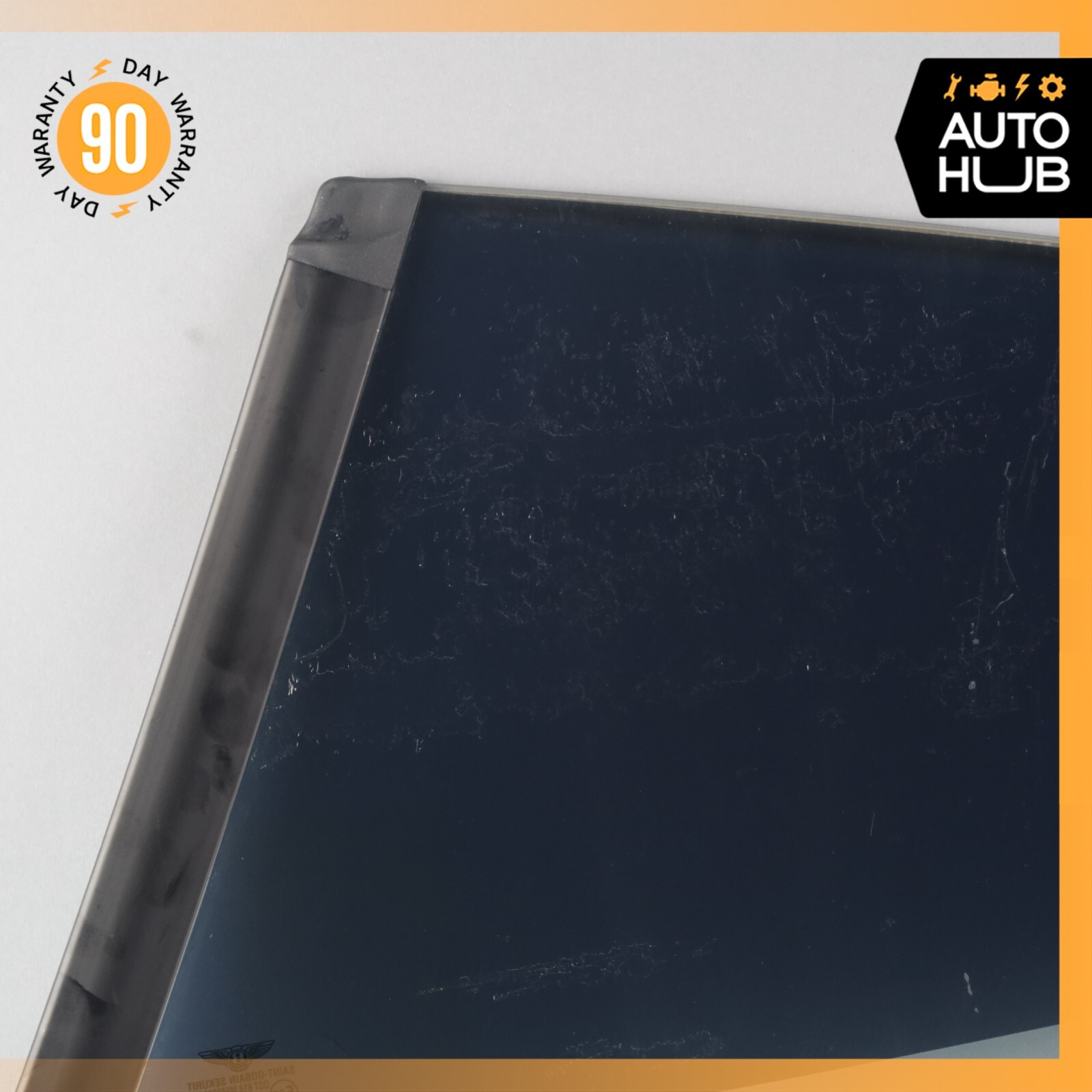 03-10 Bentley Continental GT Coupe Rear Right Side Quarter Window Glass OEM 65k