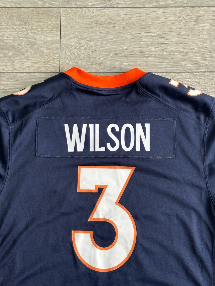 Russell Wilson Denver Broncos NFL Football Jersey Nike On Field