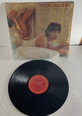 MICK JAGGER - SHE'S THE BOSS - 1985 US LP Vinyl Record