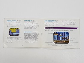 Double Dragon II  Authentic Original NES Nintendo Manual Only