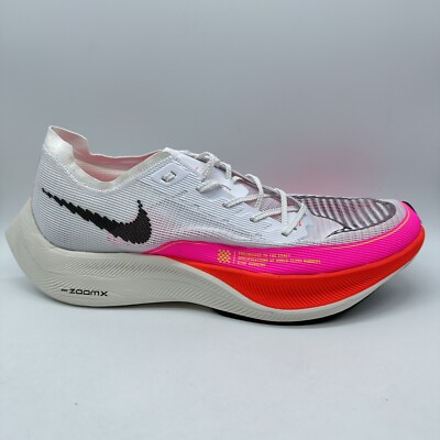 Nike Zoomx Vaporfly Next% 2 Marathon White Pink DJ5457 100 Mens Sz