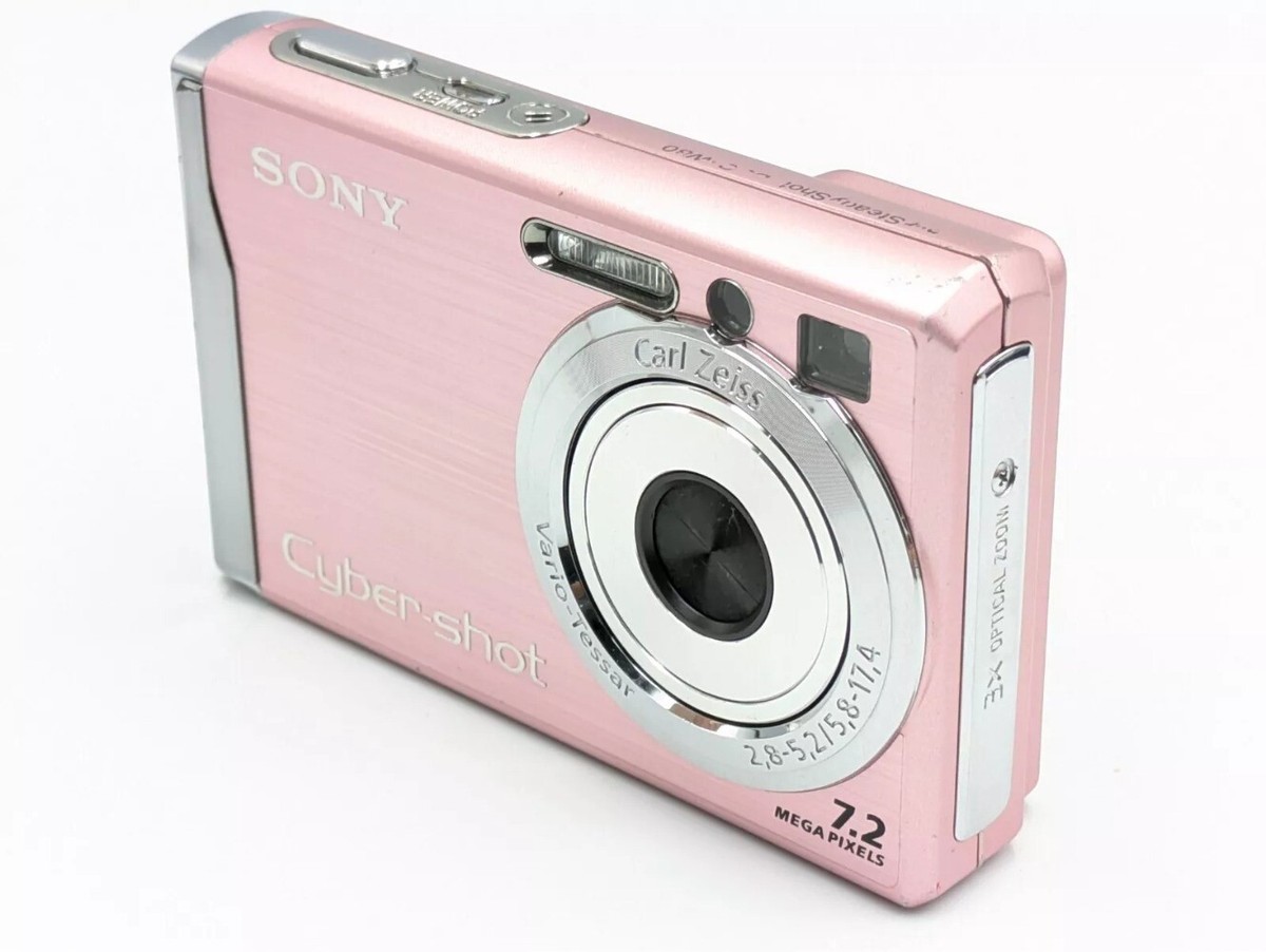 【極美品】SONY Cyber−Shot DSC-W80 ピンク　動作確認済み Sony Cyber-shot DSC-W80 Digital Camera 7.2 MP 3x Optical