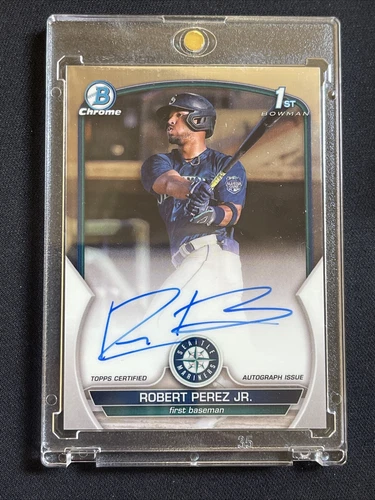 2023 Bowman Chrome 1st BOWMAN Prospect Autograph Robert Perez Jr 🔥🔥🔥 HOT