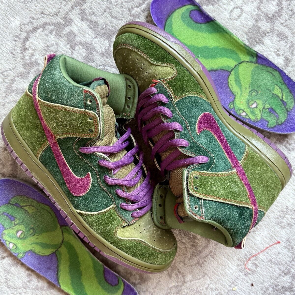 Size 9 - CLEAN Nike Dunk Premium SB High Skunk 883412287920 Size 9 - CLEAN Nike Dunk Premium SB High Skunk 883412287920