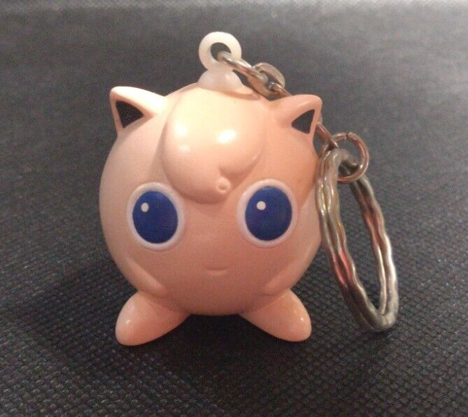 Jigglypuff Pokemon Key Chain Mini Figure Pocket Monster Nintendo Japanese Japan
