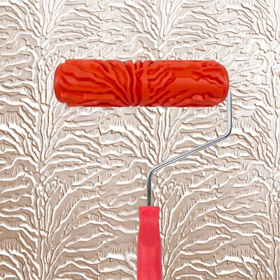 7 Patterned Paint Roller for Wall Decoration Classic Brick Embossing Texture R