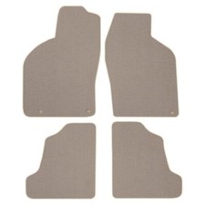 Velours Fußmatten für Saab 9-3 I Bj. 1998 - 2002 Passform Automatten BEIGE STD