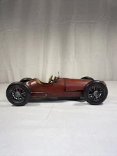 34CM Handmade Antique 1952 F2 Racer Car Tin Metal Reproduction Model Collection.