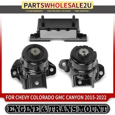 3Pcs Engine Motor & Transmission Mount for Chevy Colorado GMC Canyon 2015-2022